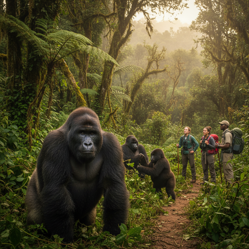 Bwindi Mountain Gorilla Trek