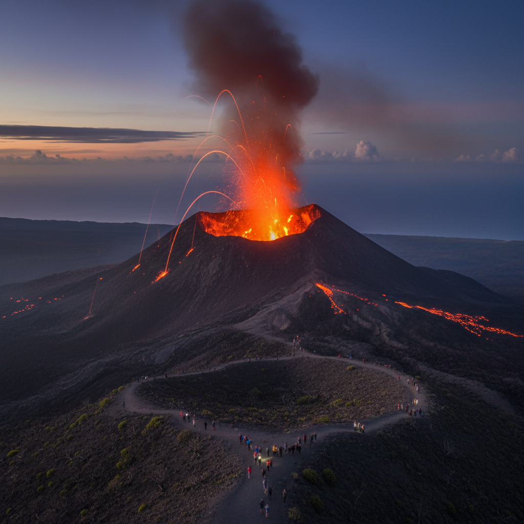 Mount Yasur Volcano