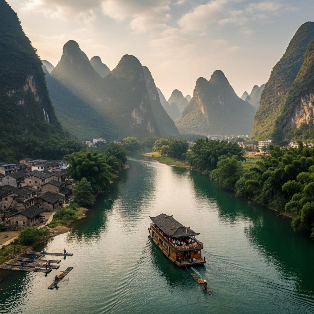 Li River Cruise (Guilin to Yangshuo)