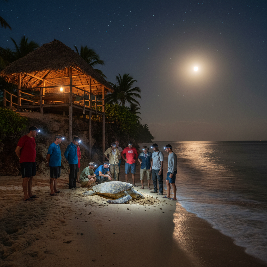 Green Sea Turtle Night Watch (Itsamia)