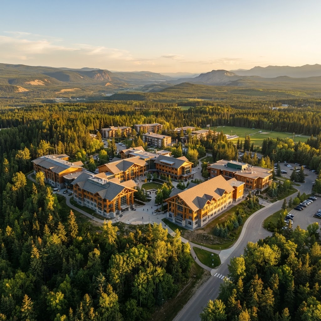 University of Northern BC campus
