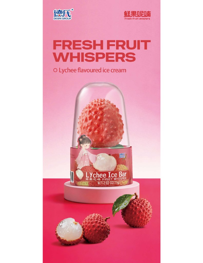 Deshi Lychee Fruit Ice Bar | TA Trading LLC Deshi Lychee Fruit Ice Bar β Lychee wholesale distributor USA