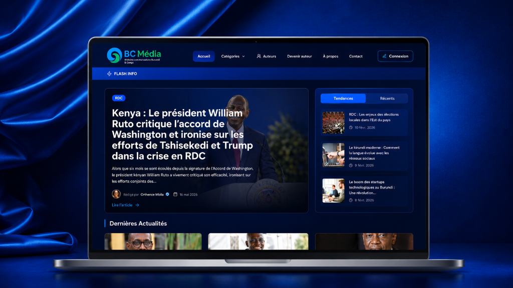 NuruCliq - Plateforme Média & Actualités
