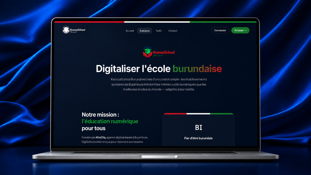 Kazoza School - Plateforme de Gestion Scolaire