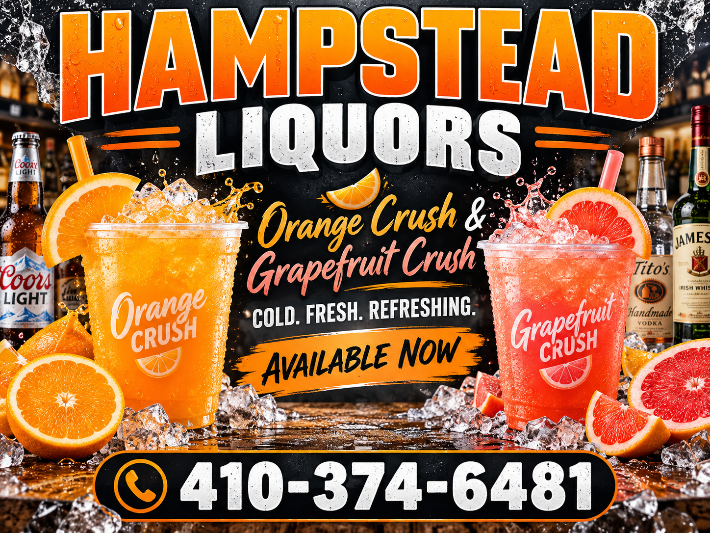 Hampstead Liquors logo