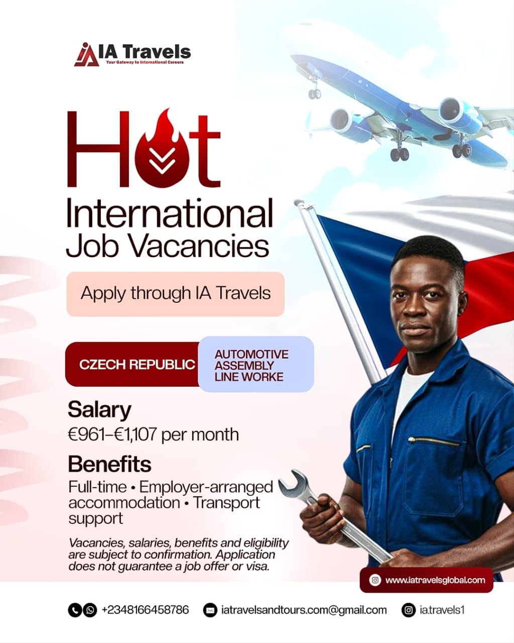 Assembly Line Worker, Automotive Production — Czech Republic