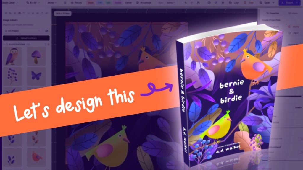 Let's design this book cover