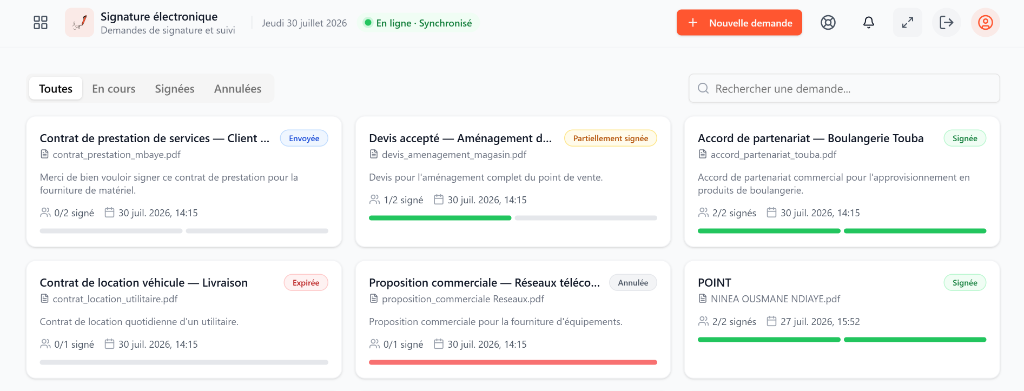 Finalisation & Archivage