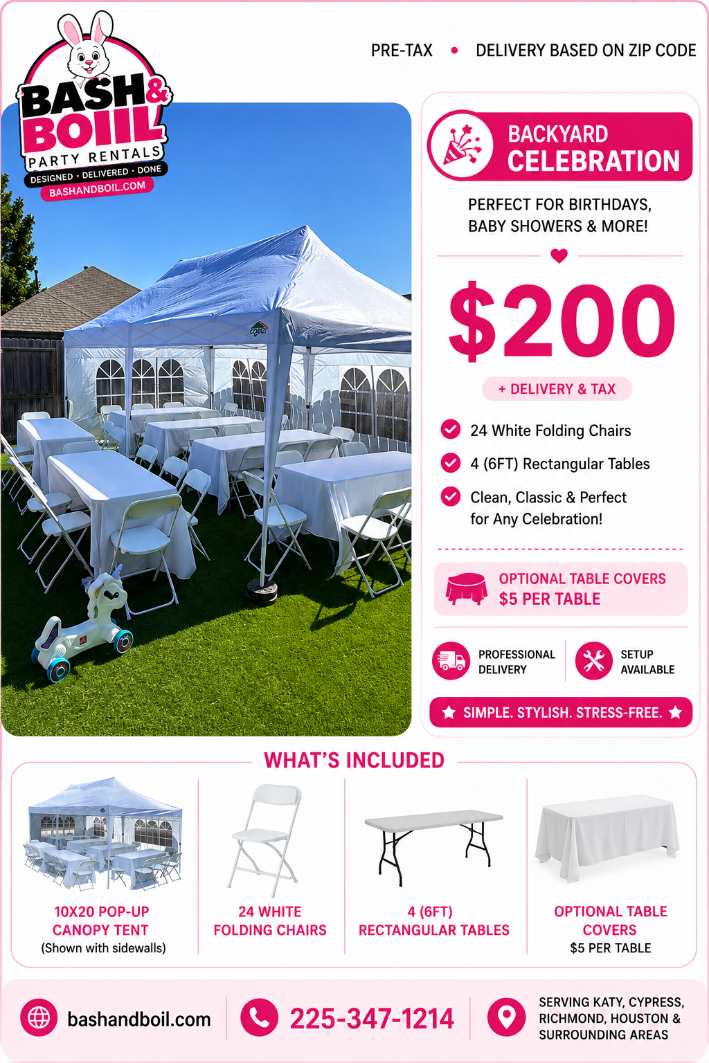The Celebration Setup