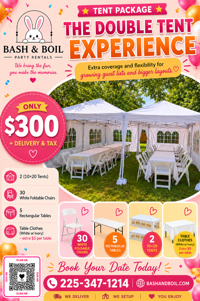 The Double Tent Experience