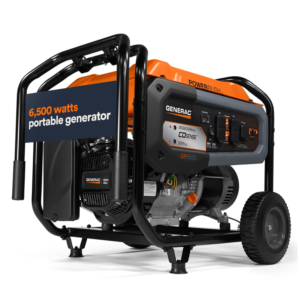 6,500W Portable Generator
