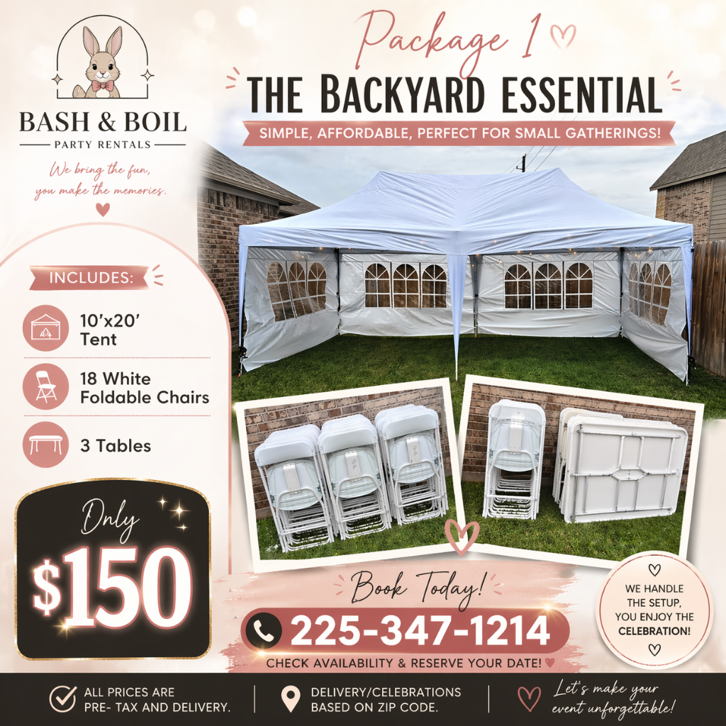 Backyard Party Package