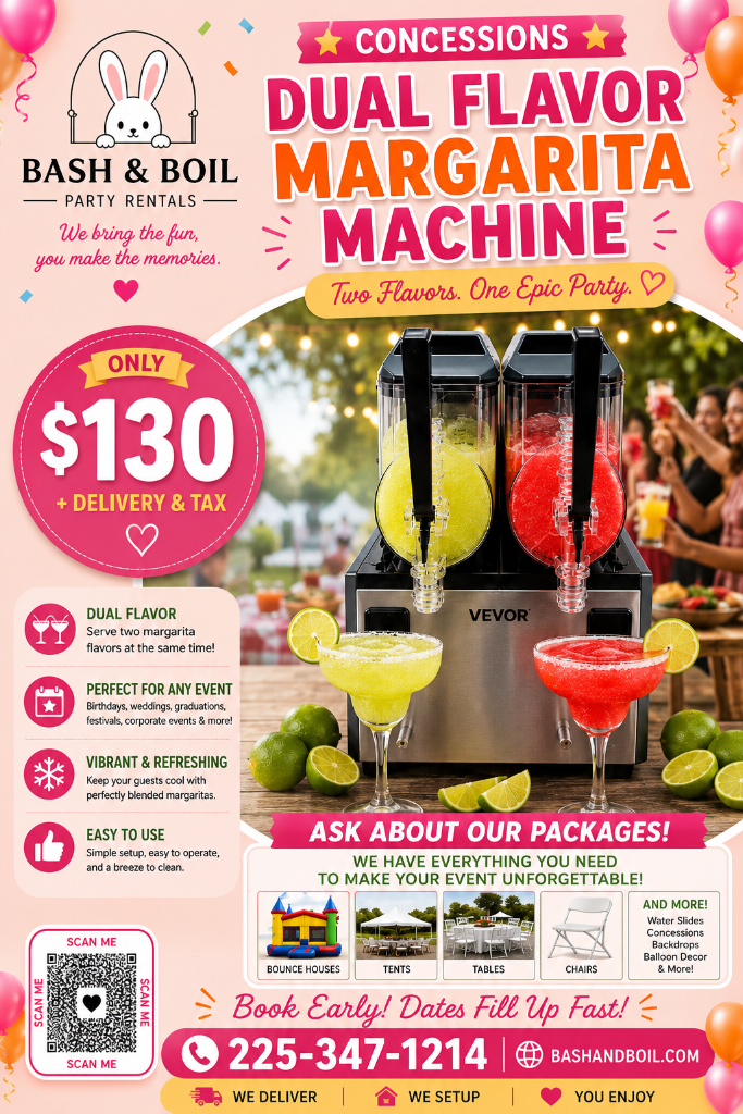 Dual Flavor Margarita Machine