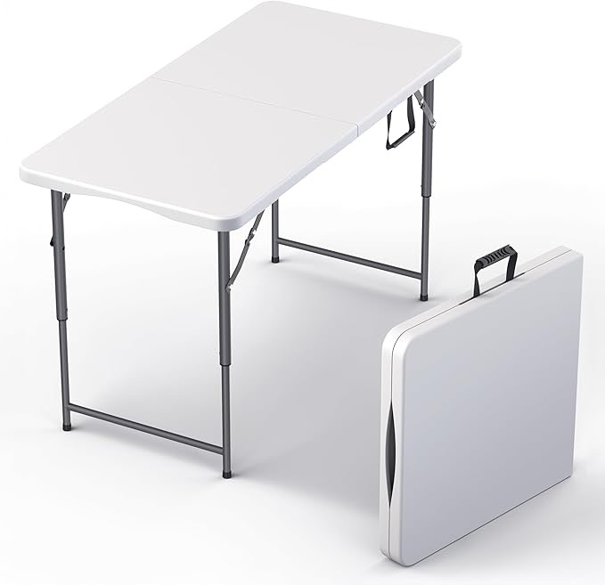 Kids 4ft Foldable Table (Adjustable Height)