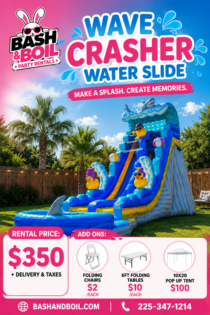 Wave Crasher Water Slide