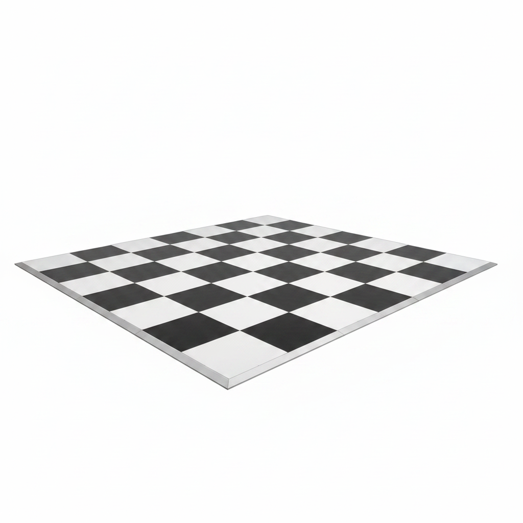 Checkerboard Dance Floor 9'×9'