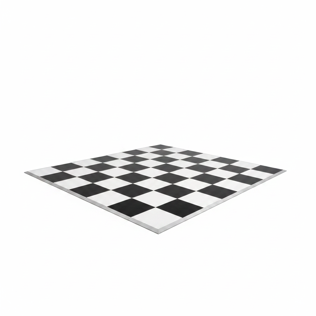 Checkerboard Dance Floor 6'×6'