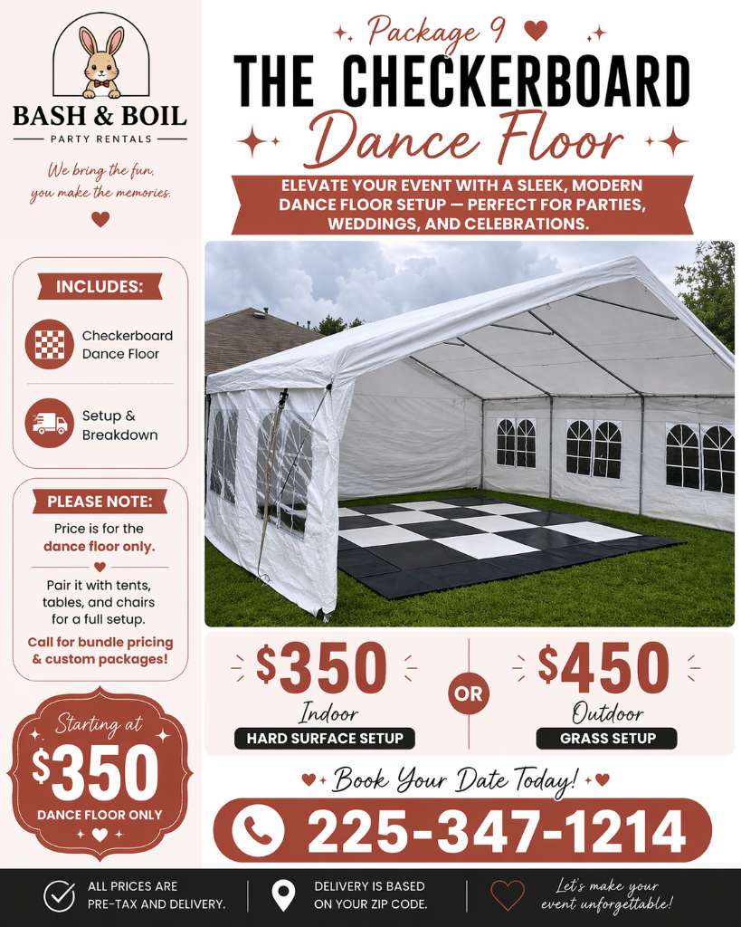 Luxe Garden Party Package