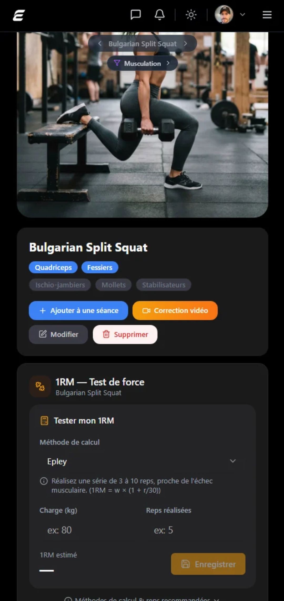 Fiche d'exercice sur smartphone