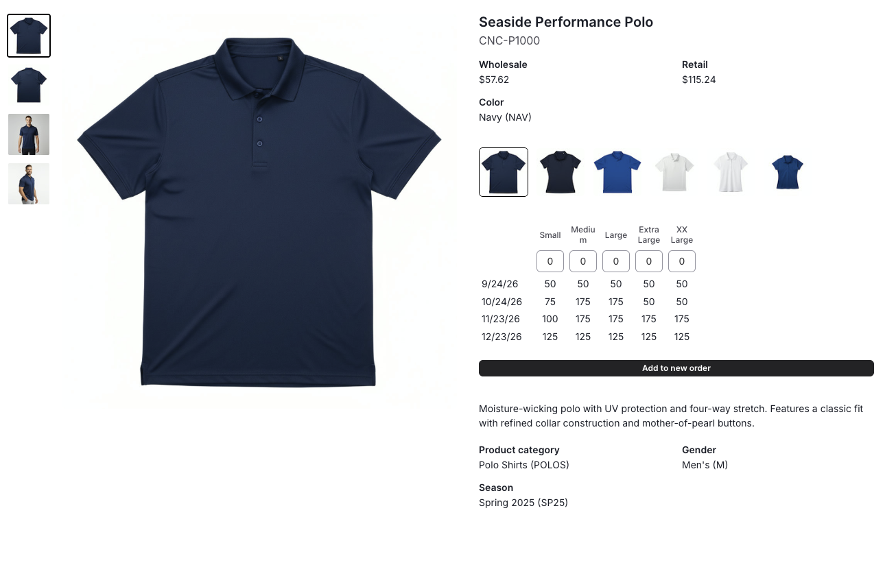 Dedicated Product Detail Pages