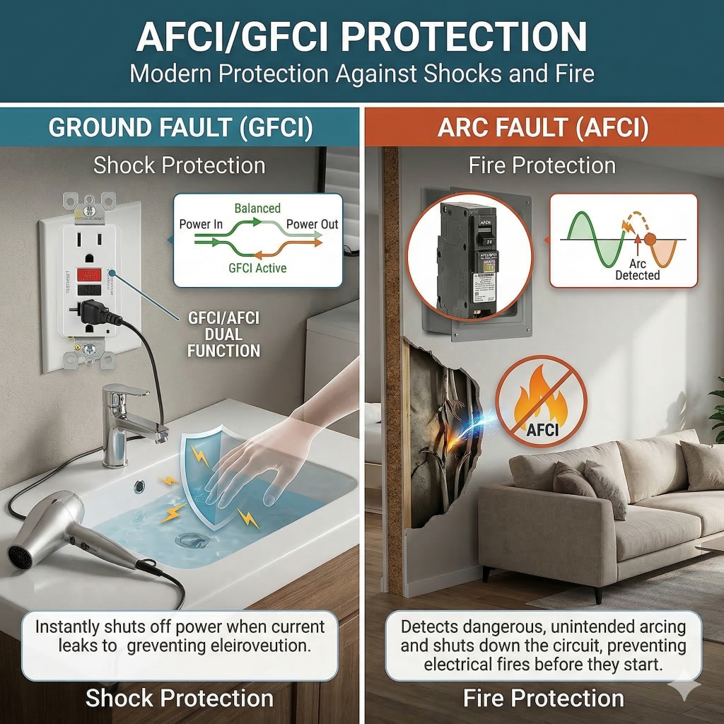 AFCI/GFCI Protection