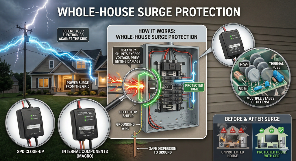 Whole-House Surge Protection