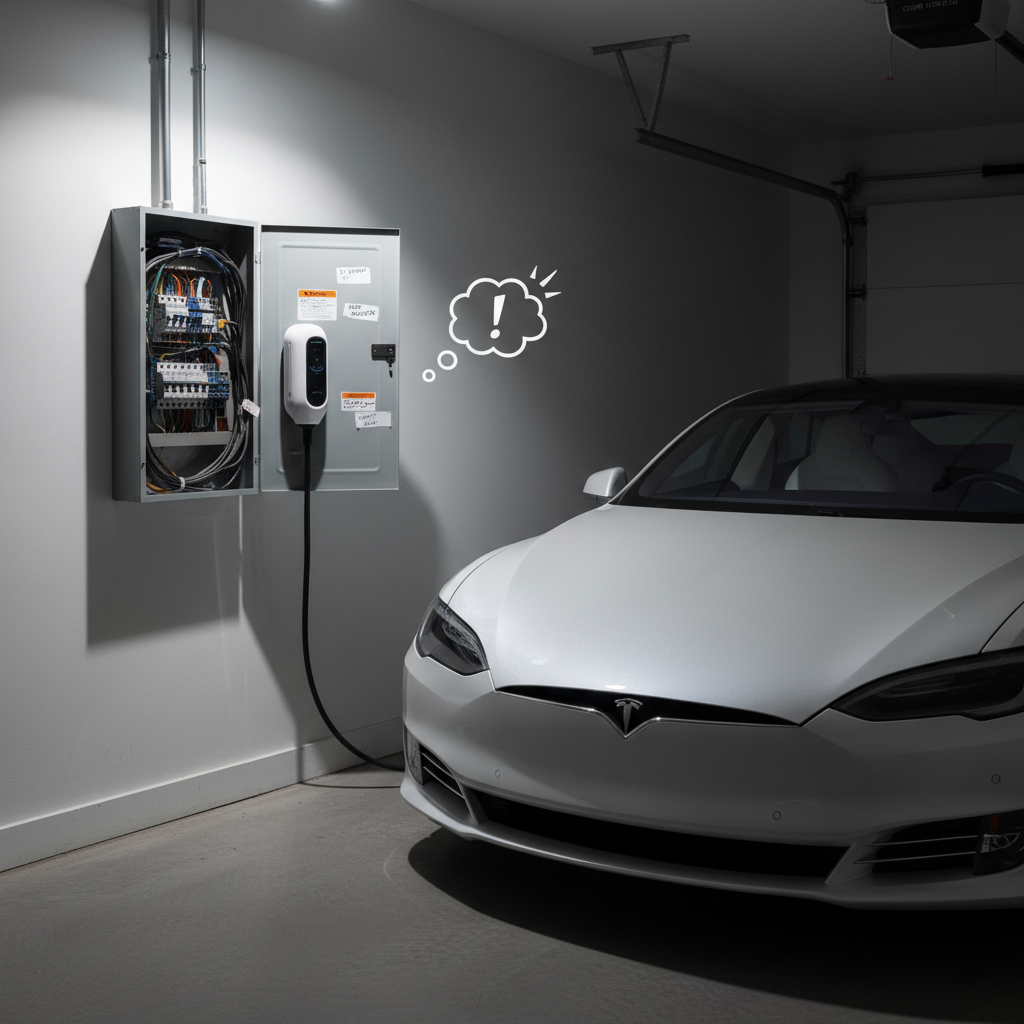 Bidding Blind Spots: EV Charger Loads