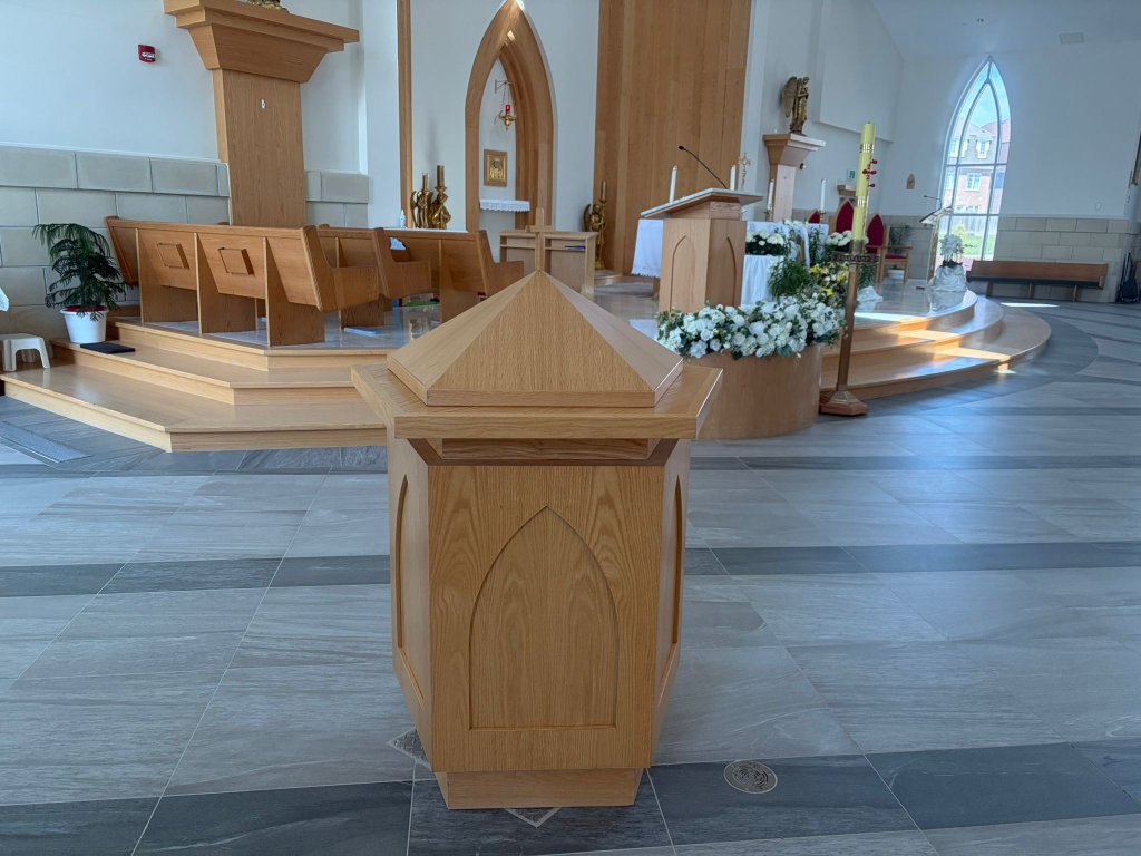 Baptismal font