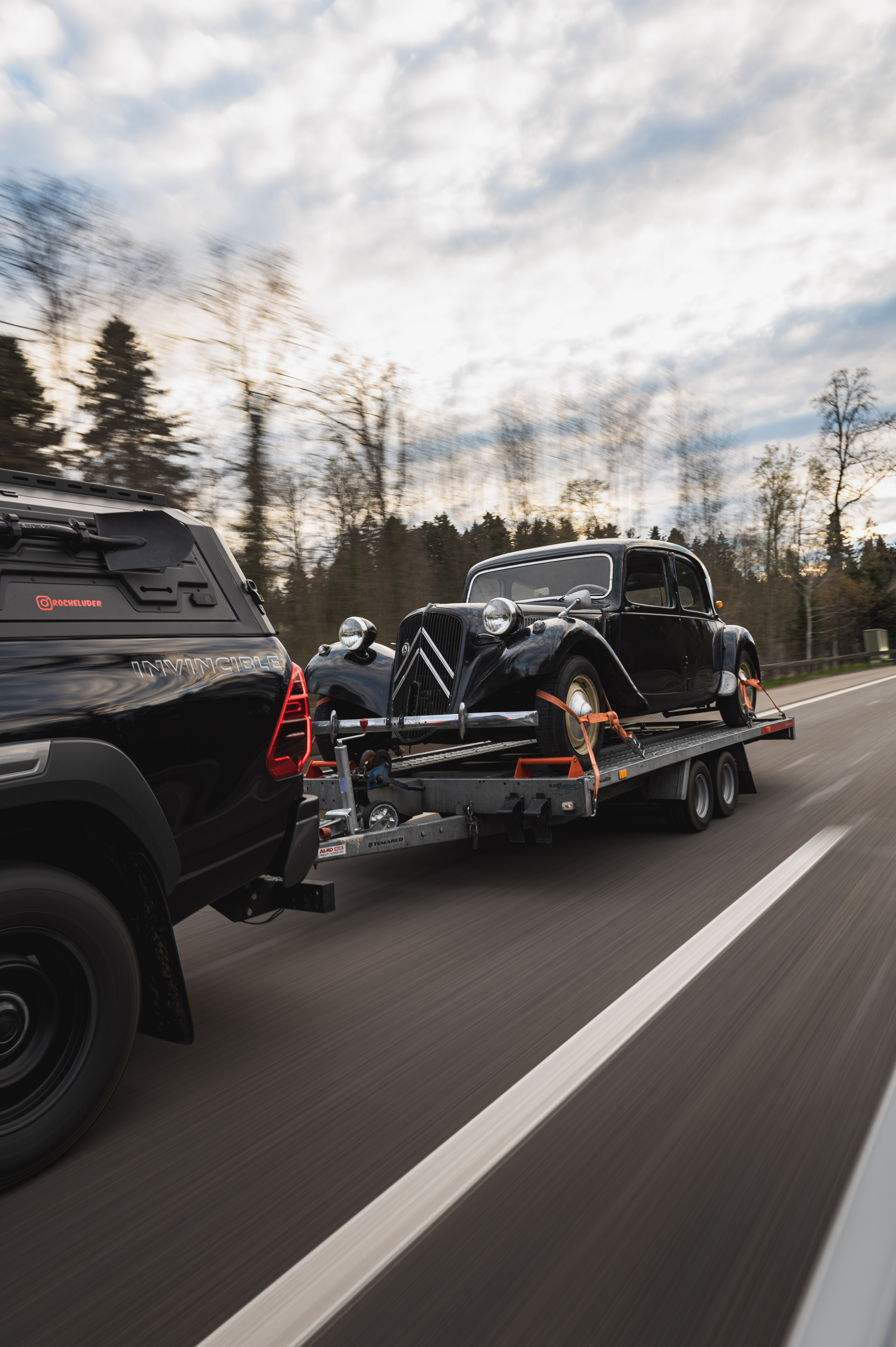 Oldtimer Fahrzeugtransport Schweiz durch RL ClassicCars