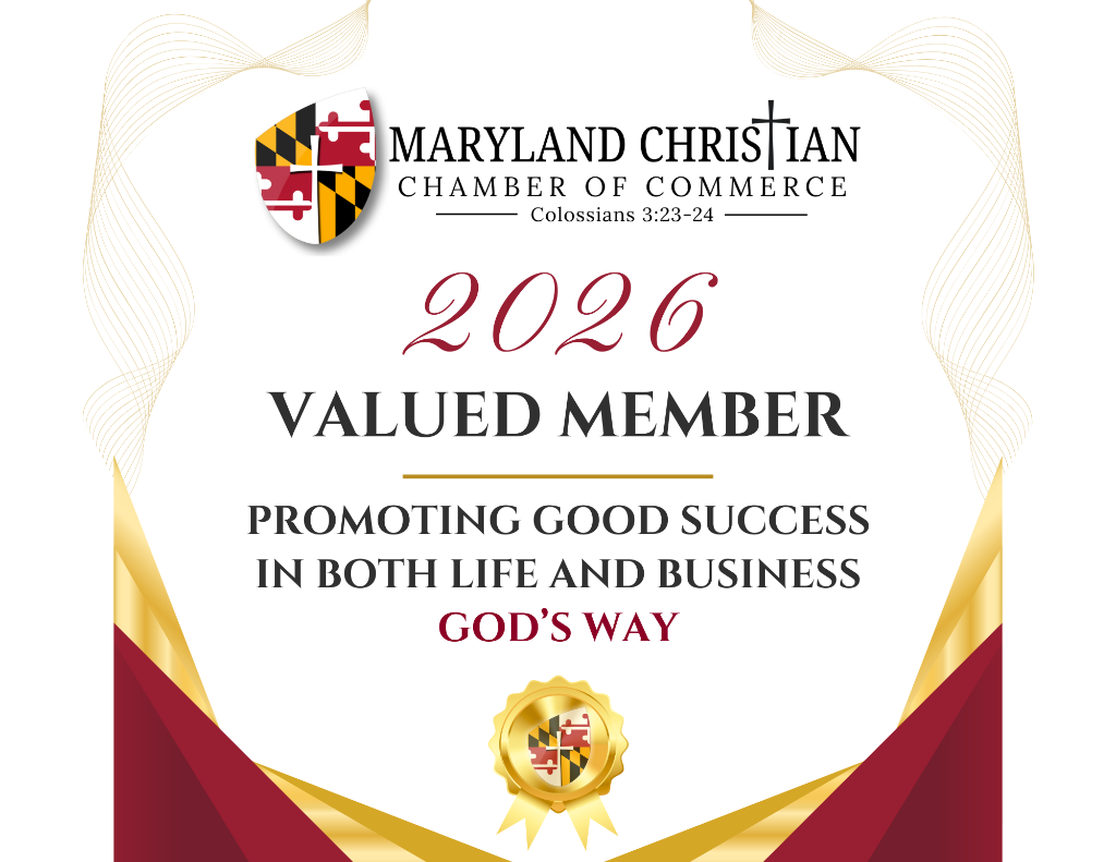 Maryland Christian Chamber of Commerce 2026 Member