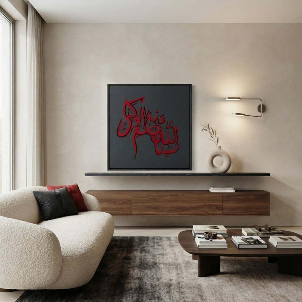 Elegant Handmade Calligraphy Art - Customizable Wall Décor