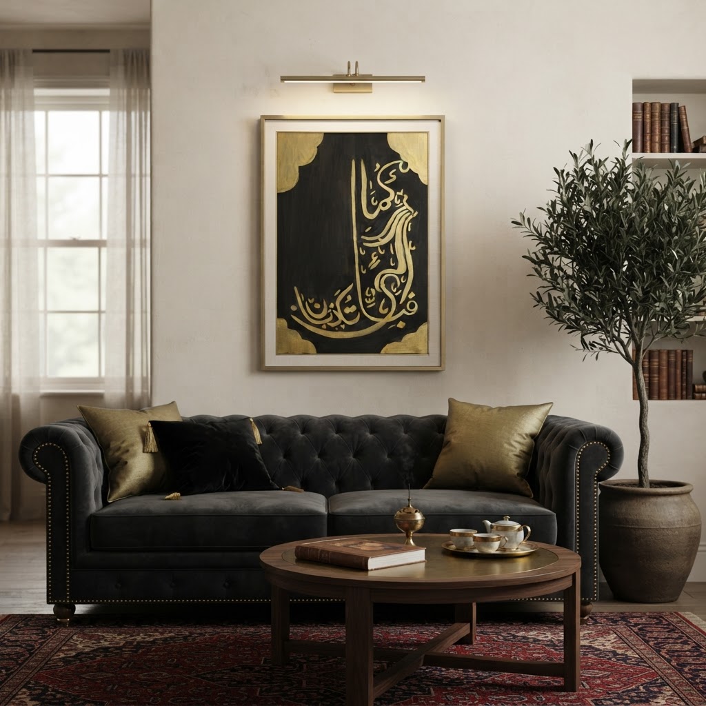 Elegant Handmade Calligraphy Art Print - Personalized Wall Decor