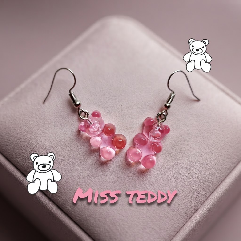 Miss teddy earrings