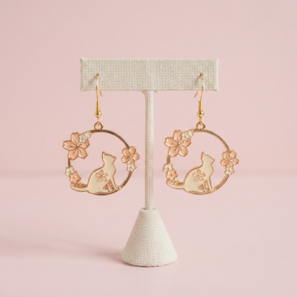 Adorable Meow Earrings - Perfect Gift for Cat Lovers!