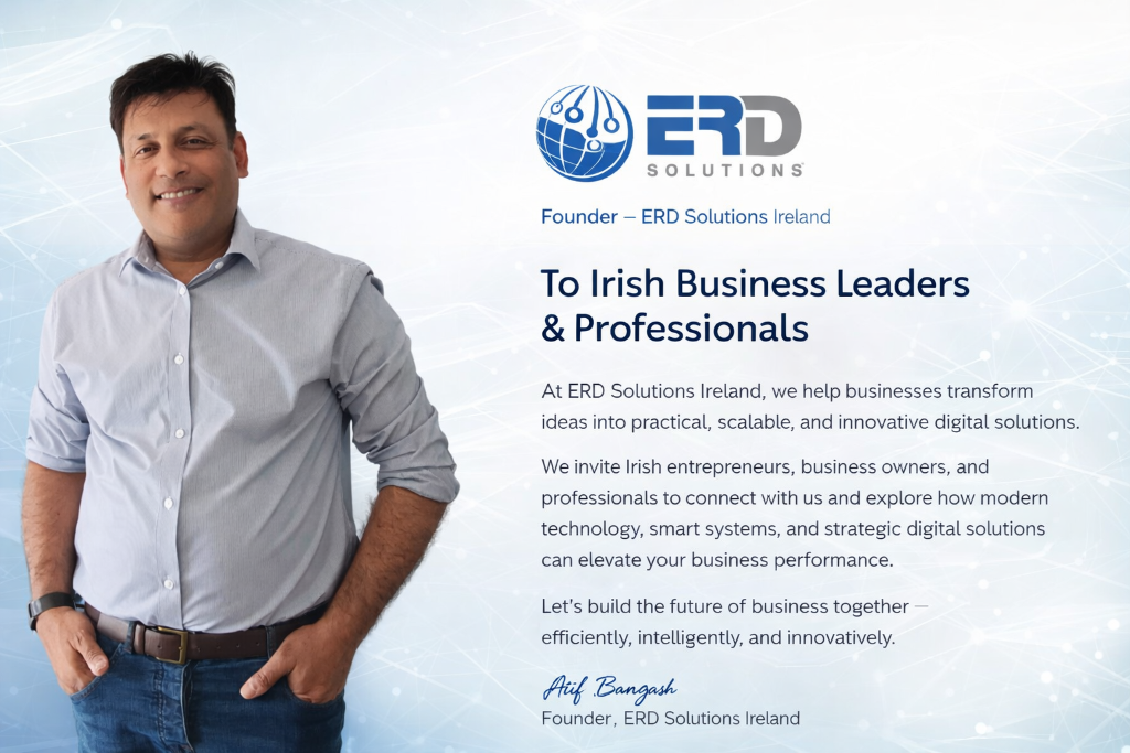 Atif Bangash — Founder, ERD Solutions Ireland