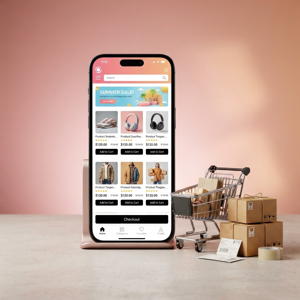 E-Commerce/Online Shop Apps