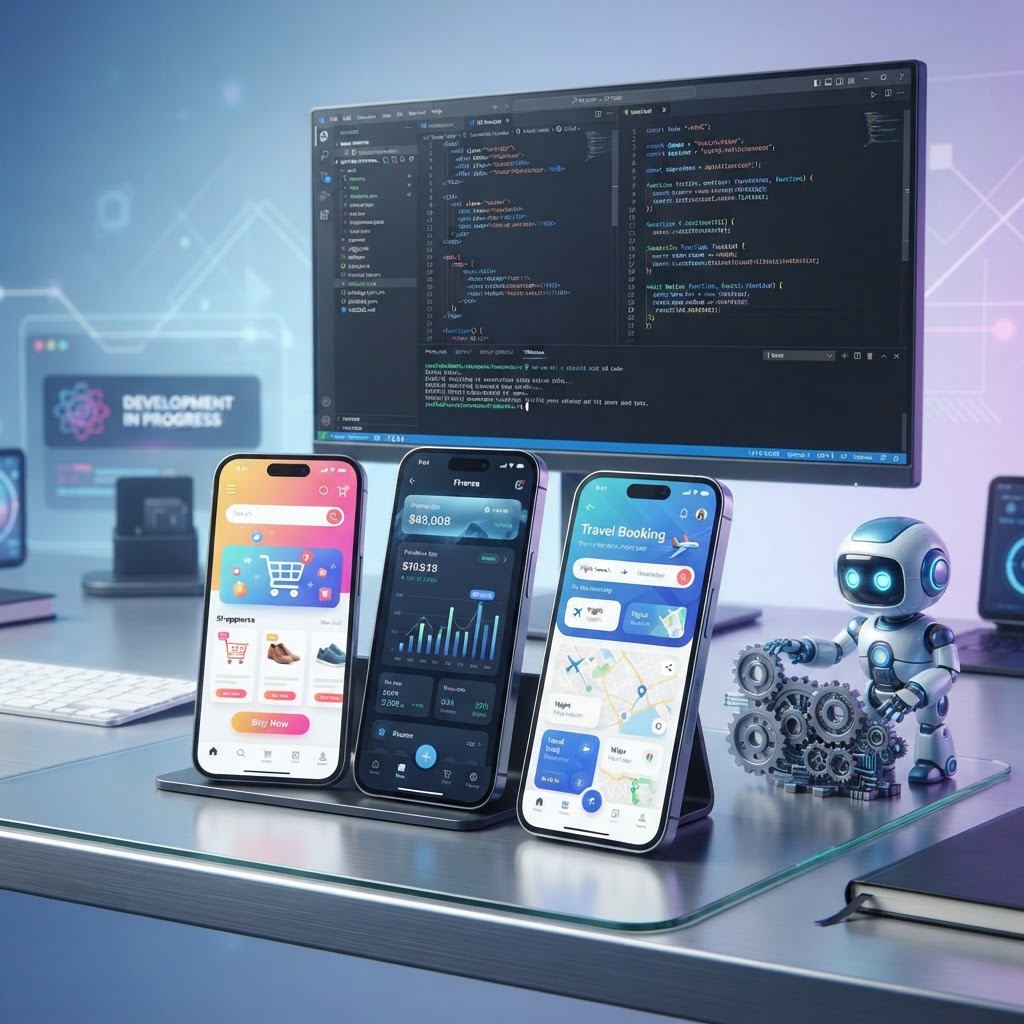 Custom App Development (Hybrid/Native iOS & Android)