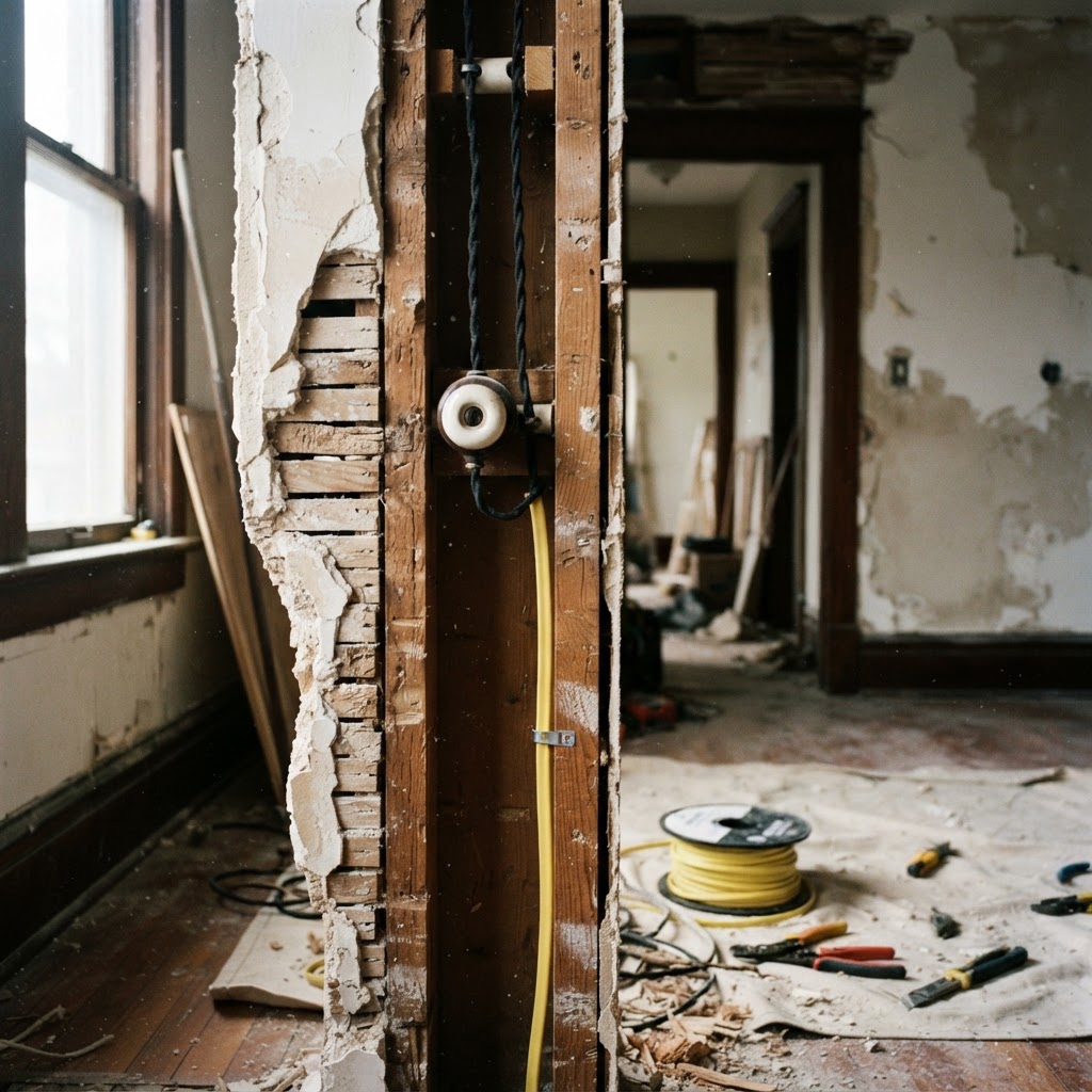 How to Replace Knob-and-Tube Wiring Safely and Effectively