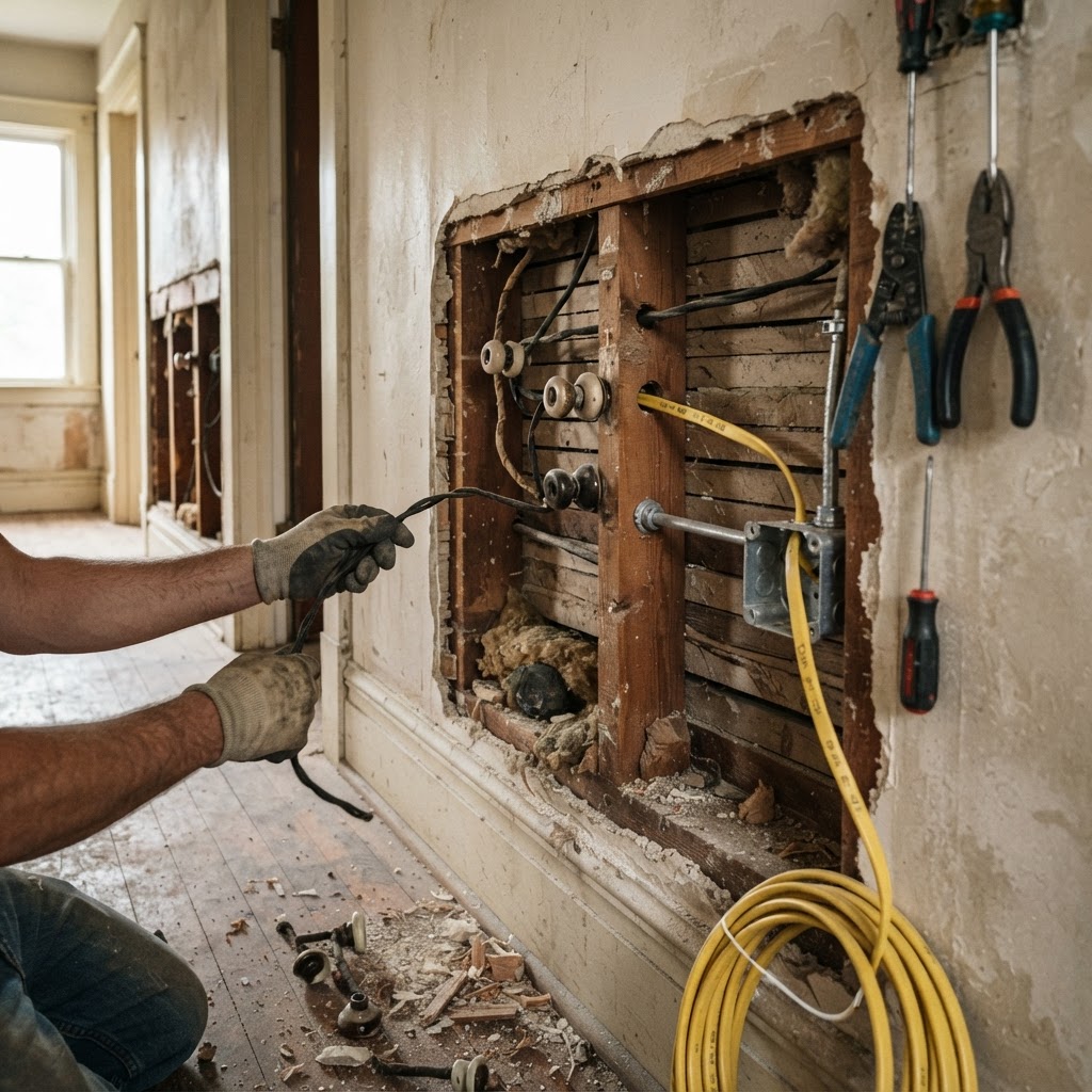 How to Replace Knob-and-Tube Wiring Safely and Effectively