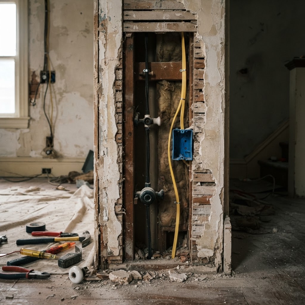 How to Replace Knob-and-Tube Wiring Safely