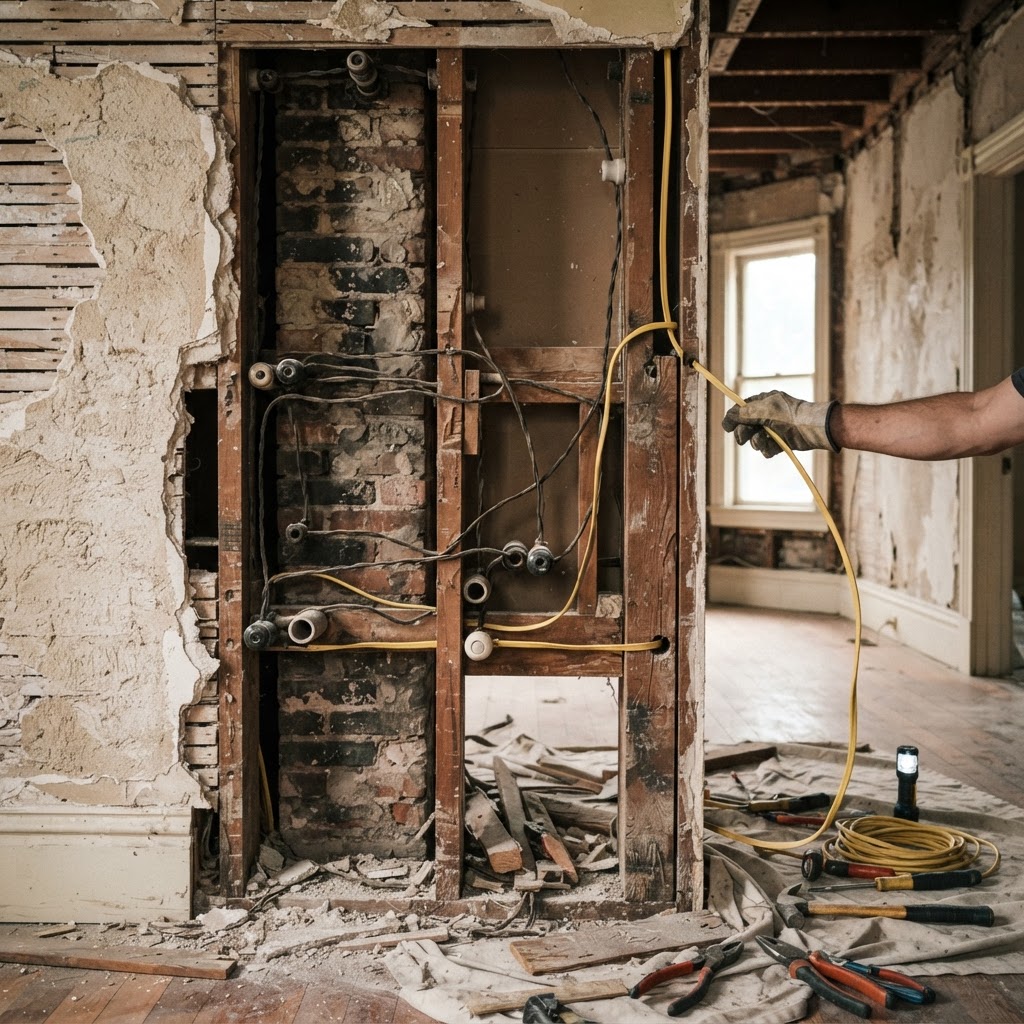 How to Replace Knob-and-Tube Wiring Safely