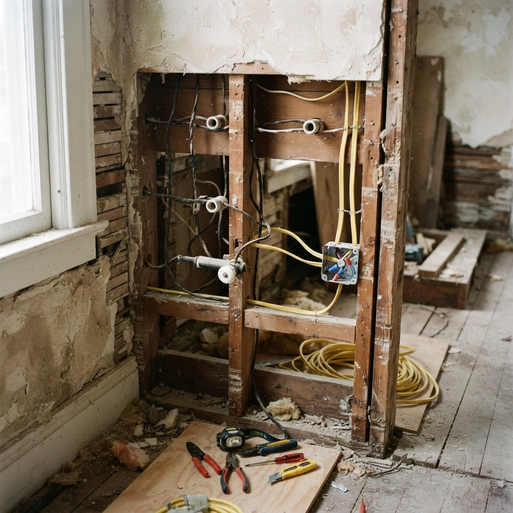 How to Replace Knob-and-Tube Wiring Safely
