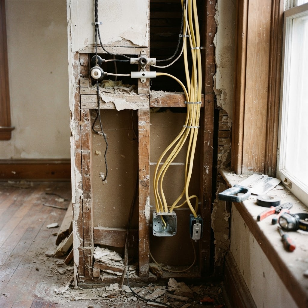 How to Safely Replace Knob-and-Tube Wiring in Older Homes