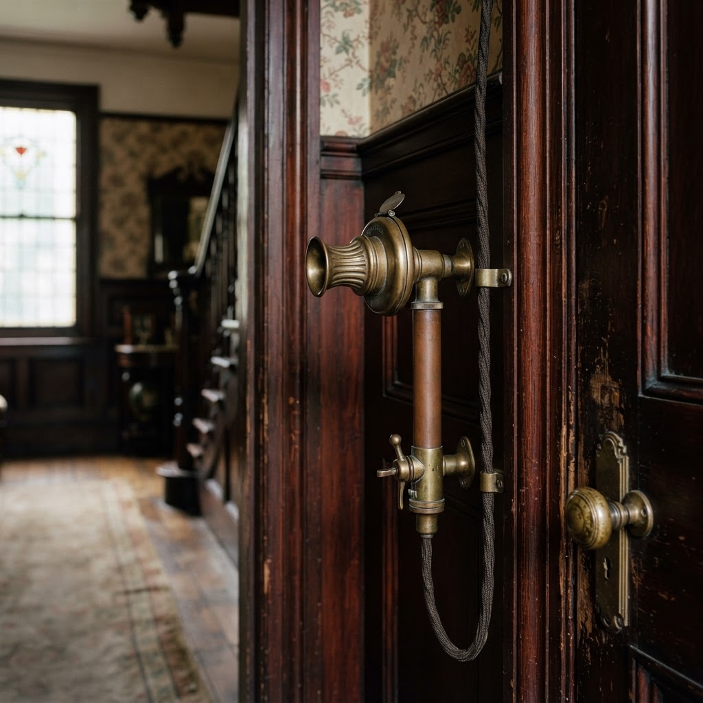 Speaking Tubes: The Victorian Intercom Hidden in Your Walls