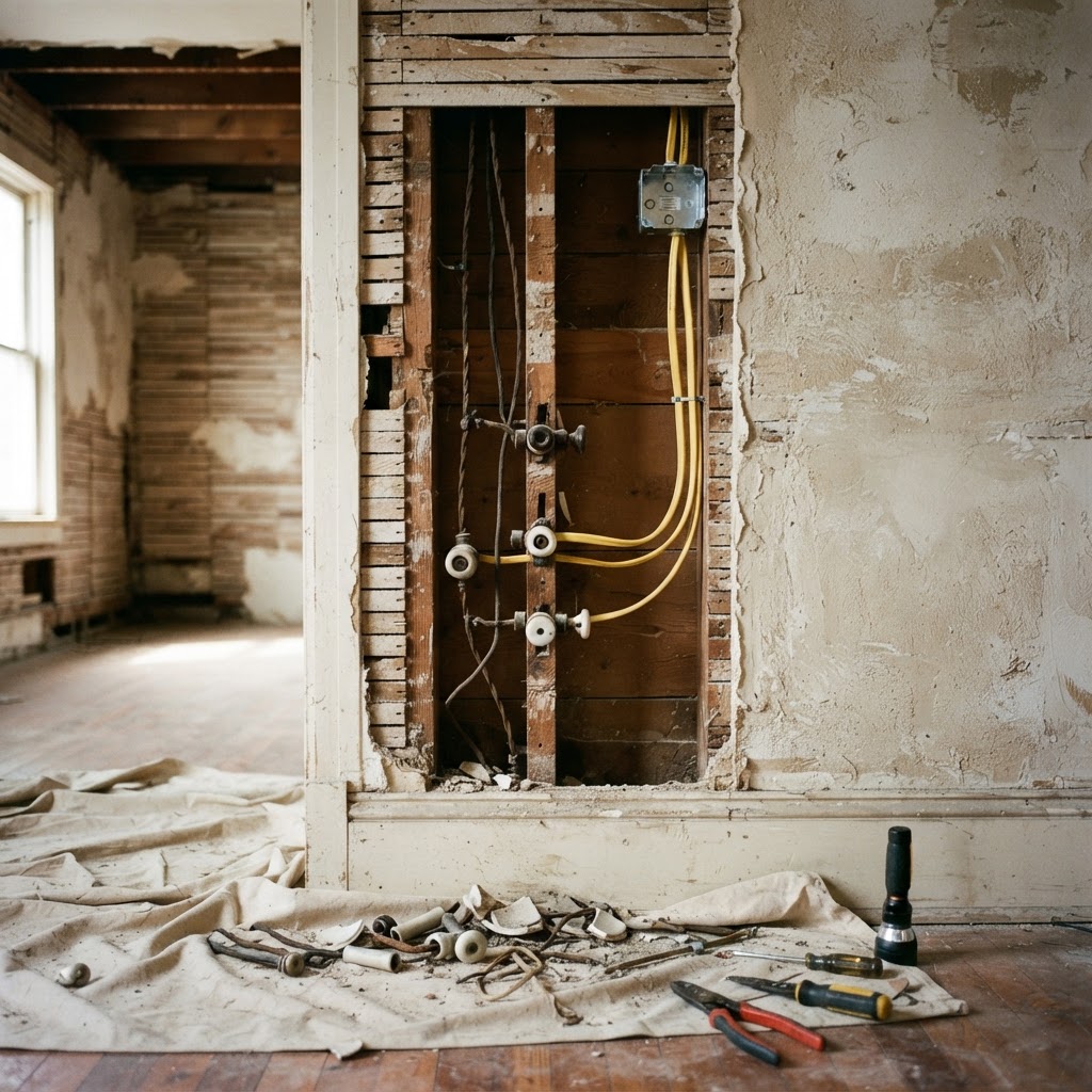 How to Replace Knob-and-Tube Wiring Safely