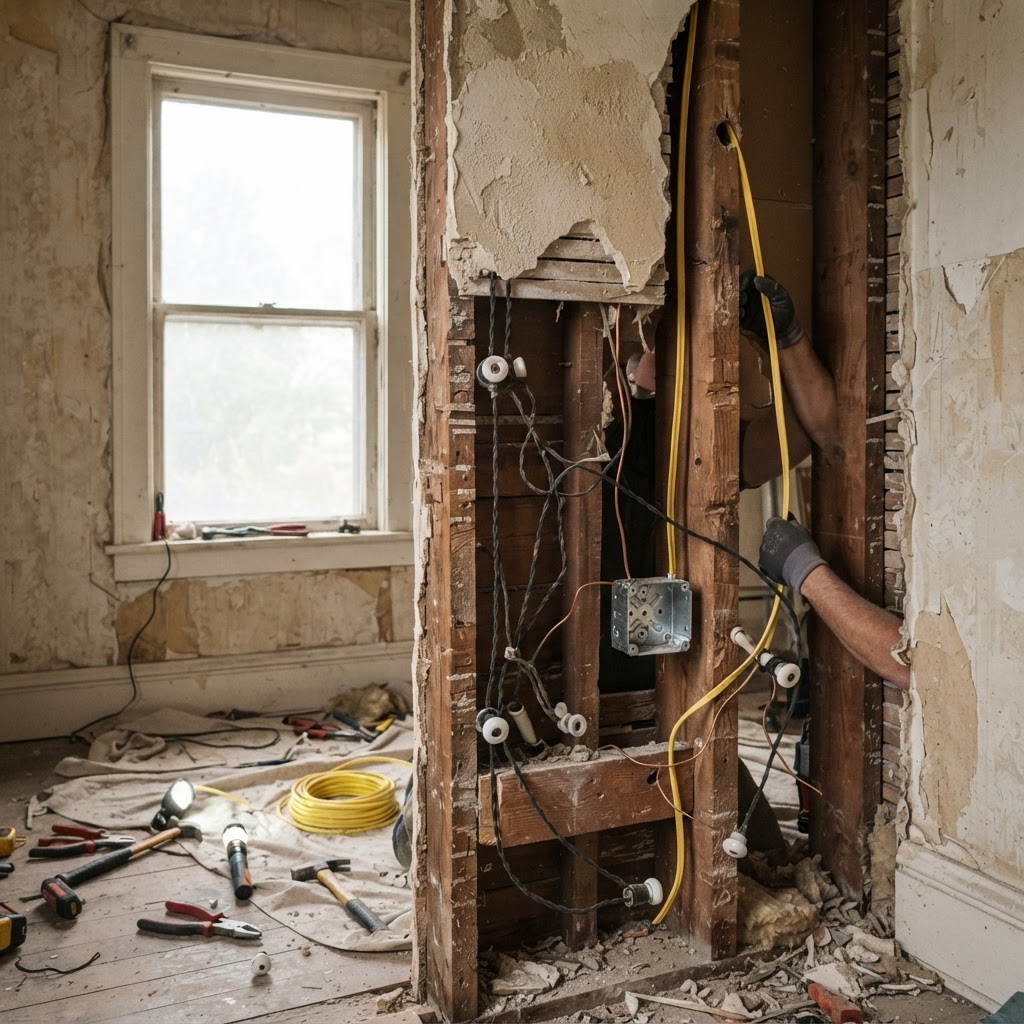 How to Replace Knob-and-Tube Wiring Safely and Effectively