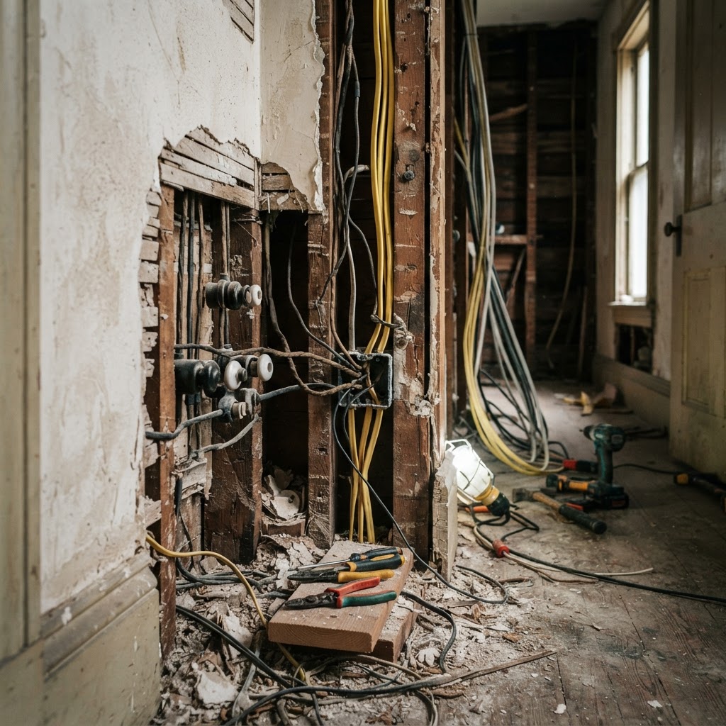 How to Replace Knob-and-Tube Wiring Safely and Effectively