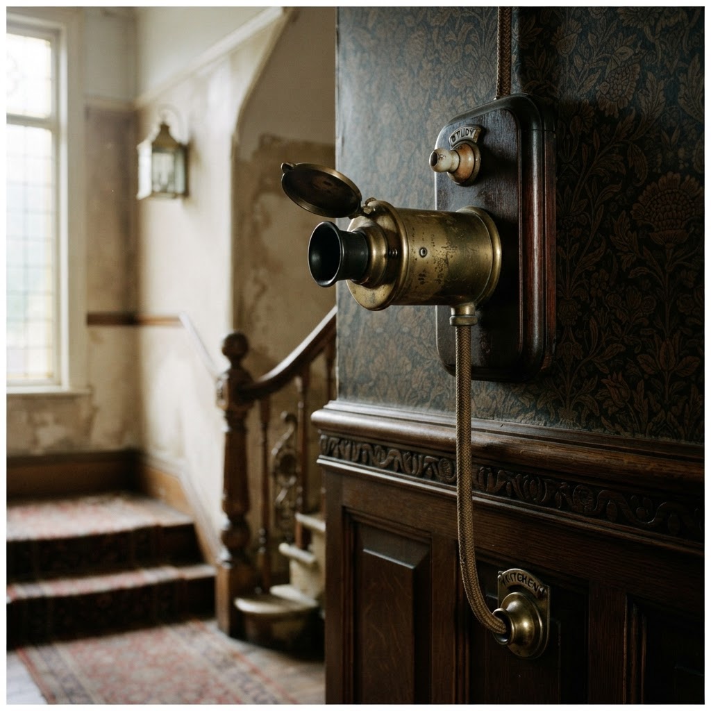 Speaking Tubes: The Victorian Intercom Hidden in Your Walls