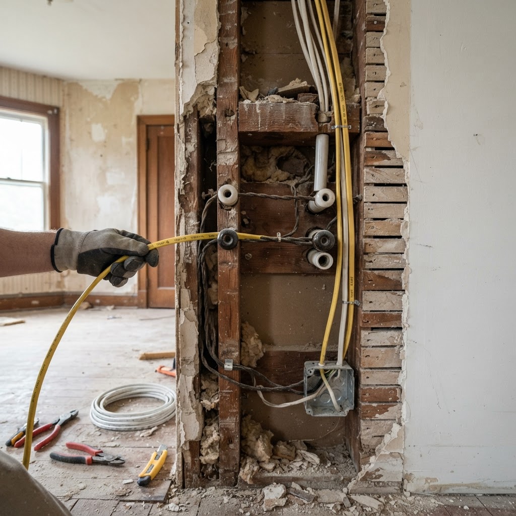 How to Replace Knob-and-Tube Wiring Safely