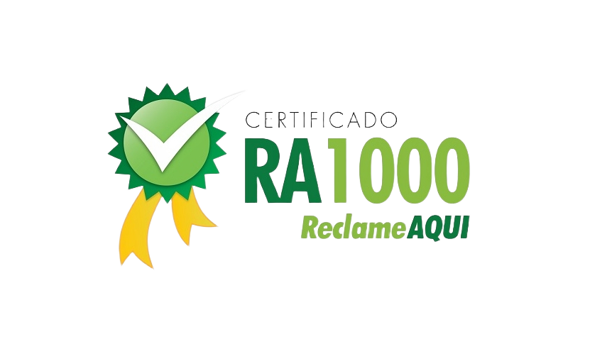 Selo RA1000 Reclame Aqui